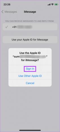 Kirjaudu sisään Apple ID: hen