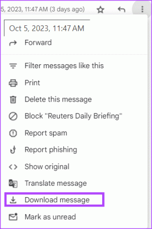 πώς να επισυνάψετε email στο gmail 3