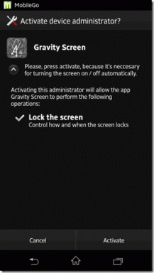 Controle os tempos limite da tela no Android com o aplicativo Gravity Screen