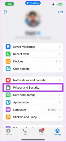 „iOS“ privatumo ir saugos nustatymai