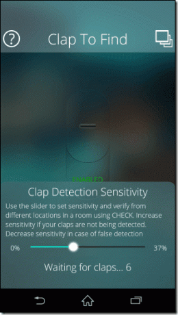 Додаток Clap для Android 1