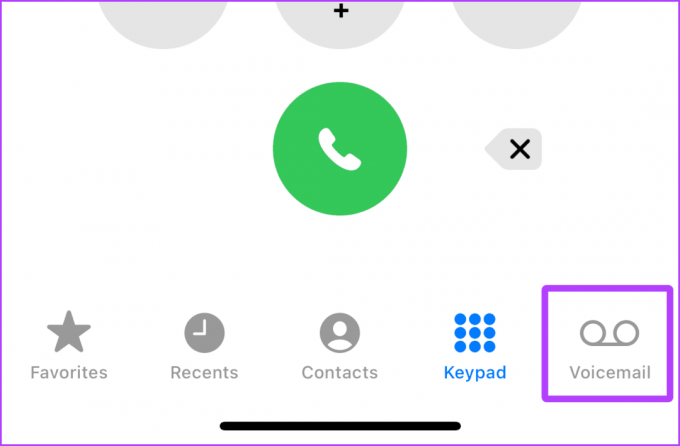 Ga naar Voicemail in de Telefoon-app op de iPhone