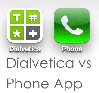 Dialvetica vs telefon