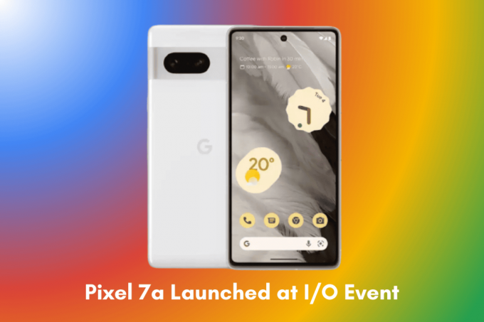 Google julkaisi Pixel 7a: n IO Eventissä 