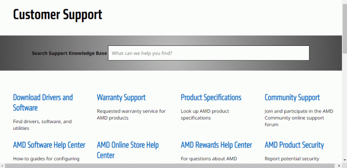 Podpora AMD. Odpravite napako pri implementaciji MOM v sistemu Windows 10