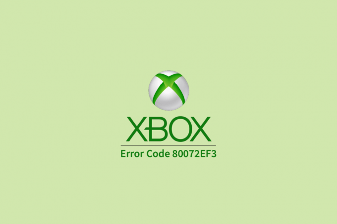 Popravite kodo napake Xbox Live 80072EF3