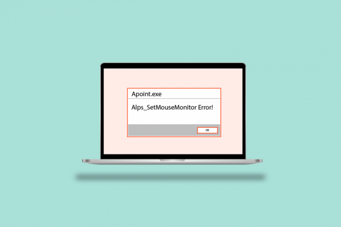 Διορθώστε το σφάλμα Alps SetMouseMonitor στα Windows 10