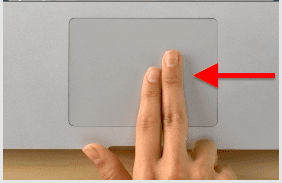Център за уведомяване за жестове на Mac1