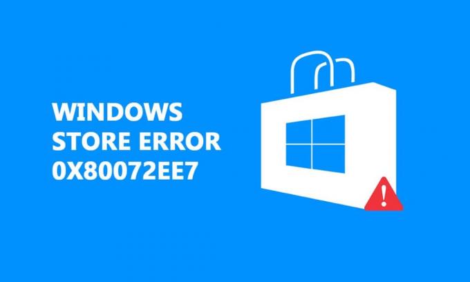 Ištaisykite „Windows Store“ klaidą 0x80072ee7