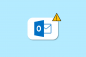 Какво представлява жълтият триъгълник на Outlook?