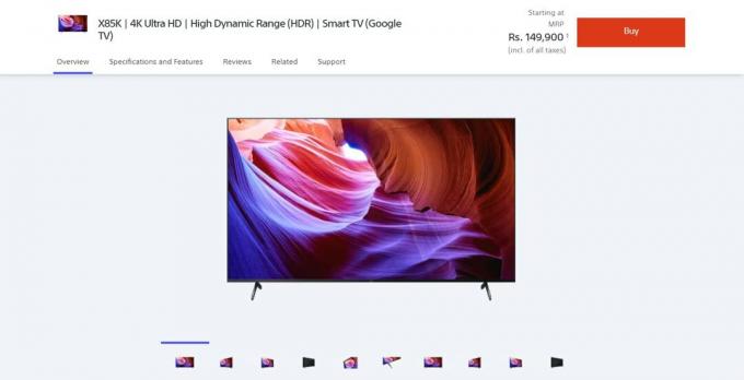 Sony X85K | Najbolji 4k TV za povećanje kvalitete