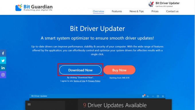 Laadige alla ja installige Bit Driver Updater.