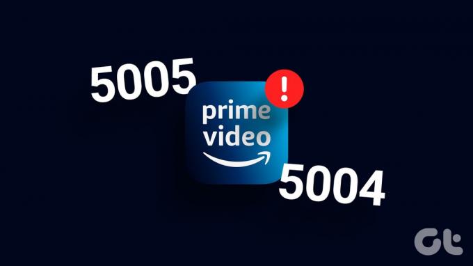 Ret Amazon Prime Video Error Code 5004 eller 5005