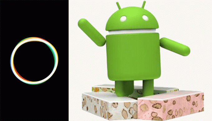 Android N -käynnistysanimaatio
