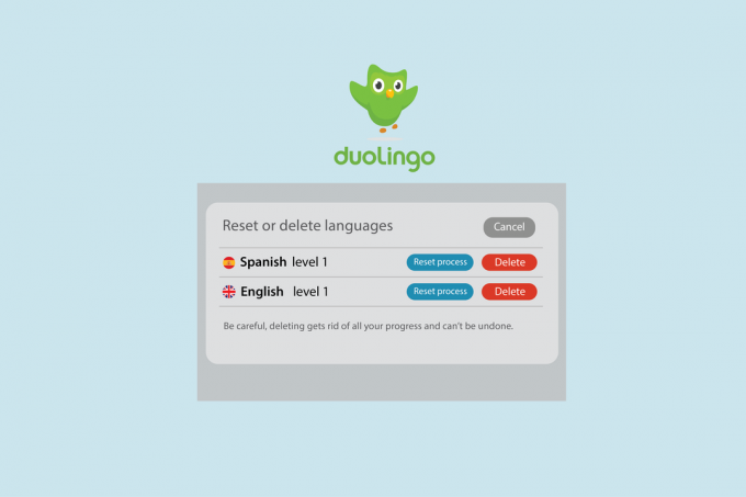როგორ წაშალოთ ენა Duolingo-ზე