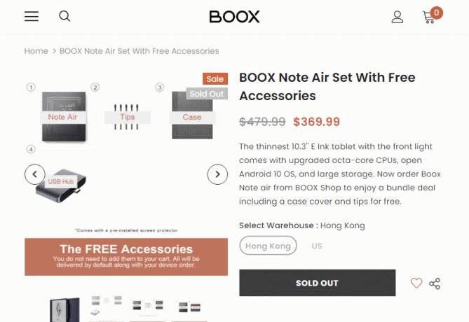 Boox Note Air 10.3 Jegyzettömb. A legjobb digitális jegyzetkészítő eszköz