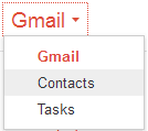 Gmail-yhteystiedot