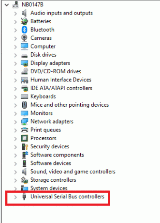 คลิกสองครั้งที่ตัวควบคุม Universal Serial Bus แก้ไข USB ยังคงตัดการเชื่อมต่อและเชื่อมต่อใหม่