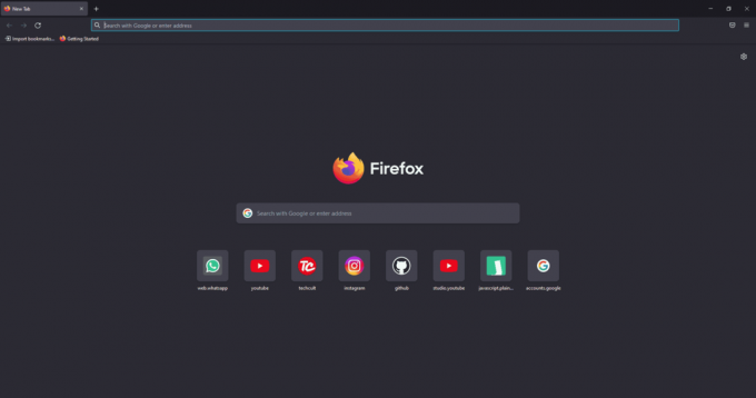 Mozilla Firefox böngésző