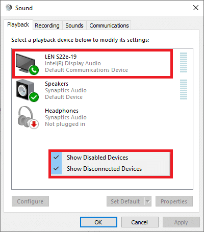 Anslut HDMI-kabeln. Och nu kommer den att visas på skärmen med namnet på din enhet.