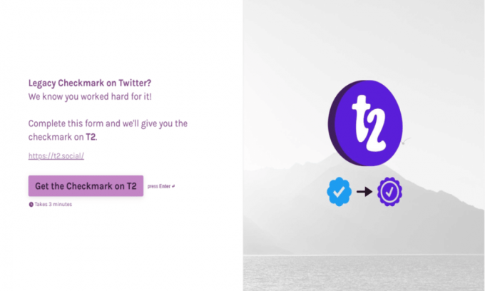 Twitter Alternative T2 startet ein neues Verifizierungsprogramm