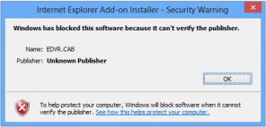 Fix Windows a blocat acest software deoarece nu poate verifica editorul