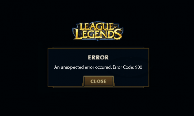 Correggi il codice di errore 900 di League of Legends su Windows 10