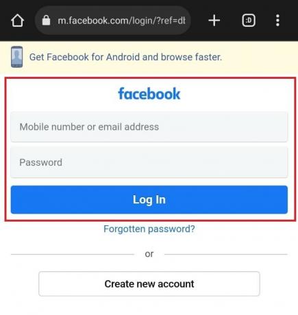 Facebook-Website | Problem mit der Facebook-Anmeldung für Pubg Mobile