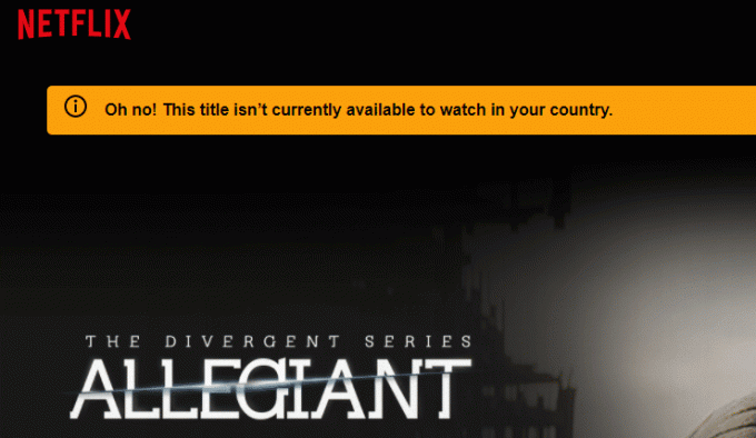 Divergent Series Allegiant. Finns Divergent på Netflix?