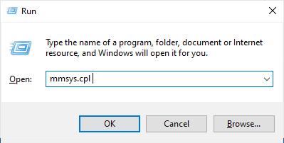 Ierakstiet mmsys.cpl un nospiediet taustiņu Enter, lai atvērtu logu Sound Properties. Kā veikt 5.1 telpiskās skaņas testu operētājsistēmā Windows 10