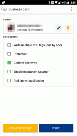 A kreatív Nfc címkéket használ Android 6 rendszeren