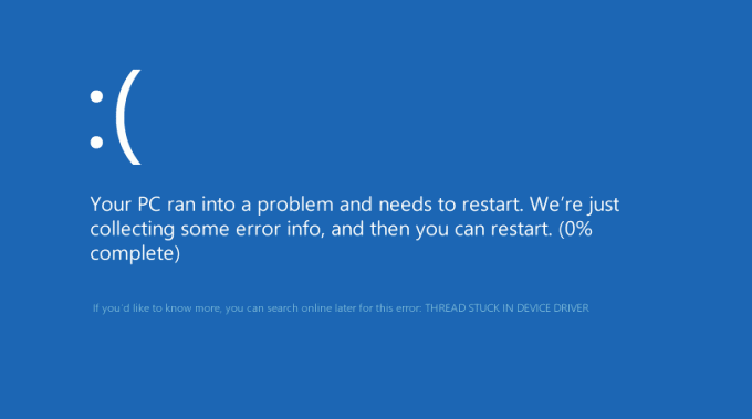Windows 10 Aygıt Sürücüsünde Sıkışan İpliği Düzeltin