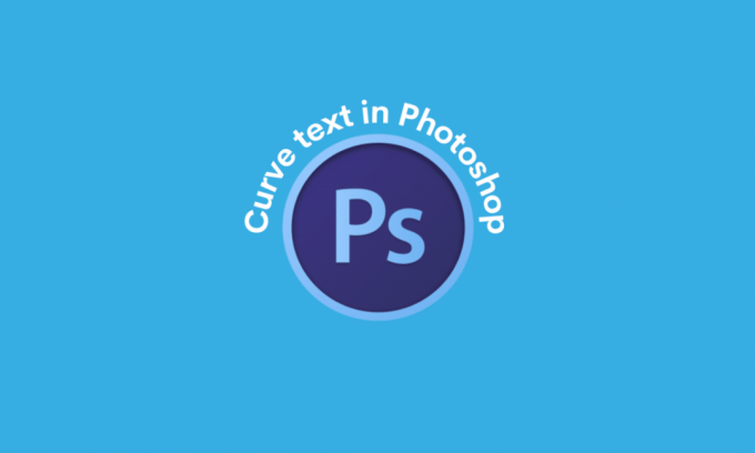 Comment courber du texte dans Photoshop