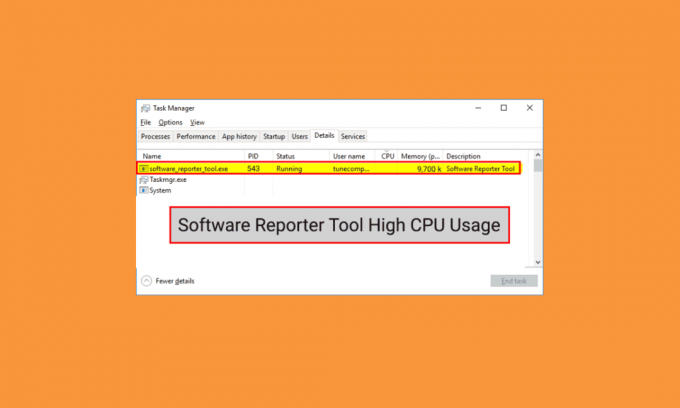 Popravite visoko porabo procesorja v orodju Software Reporter v sistemu Windows 10