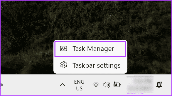 Öffnen Sie den Task-Manager