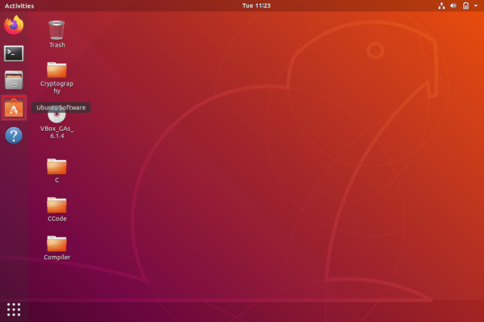 nyissa meg az Ubuntu szoftveráruházat