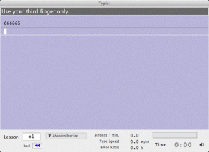 Typist: Μια εξαιρετική, δωρεάν εφαρμογή για εκμάθηση πληκτρολόγησης με άγγιγμα σε Mac