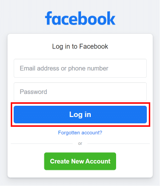 Voer uw e-mailadres en wachtwoord in en klik vervolgens op de knop Inloggen.