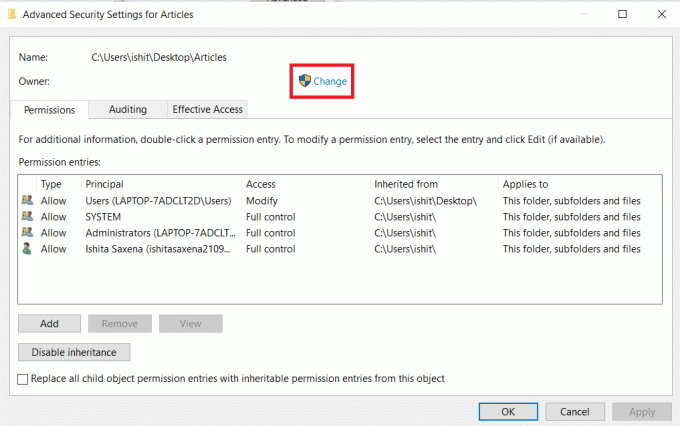 kliknij opcję Zmień obok nazwy właściciela. Jak wymusić usunięcie pliku Windows 10