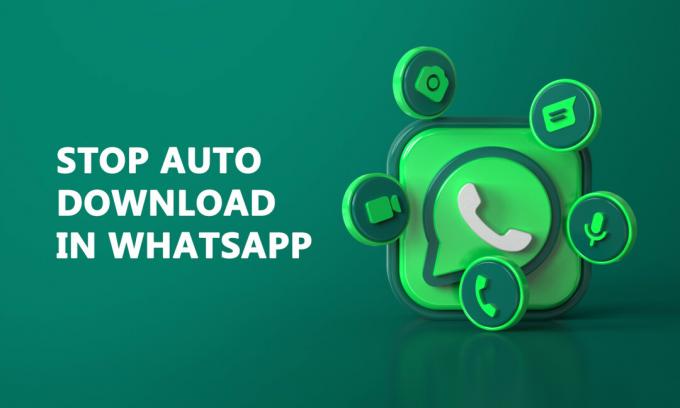 Hvordan stoppe automatisk nedlasting i WhatsApp