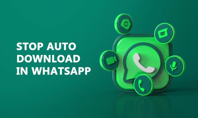 Kaip sustabdyti automatinį atsisiuntimą „WhatsApp“.