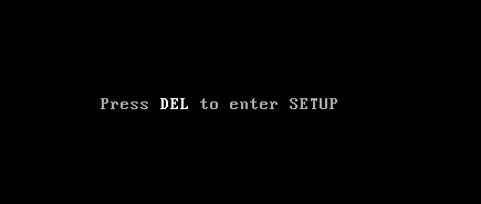 apăsați tasta DEL sau F2 pentru a intra în BIOS Setup