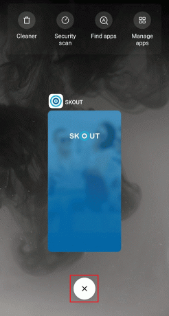 Πατήστε στο εικονίδιο X από κάτω για να διαγράψετε τις εφαρμογές από την ενότητα πρόσφατων εφαρμογών | Πώς να εγγραφείτε στο Skout