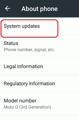 Aktualizacje systemu na Androida