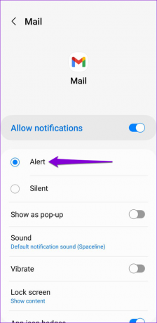 Suara Notifikasi Aplikasi Gmail di Android