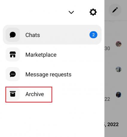 Tippen Sie auf Archiv. Messenger-Benachrichtigung, aber keine Nachricht? Wie man es repariert