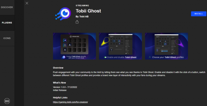 Tobii Ghost | beste strømmedekk-plugins for utviklere