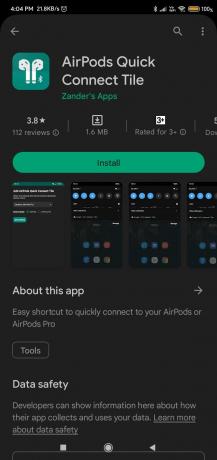 AirPods Hızlı Bağlantı Parçası Google Play Store