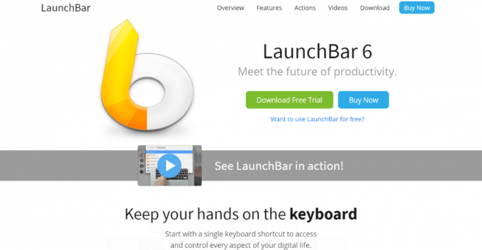 LaunchBar 6. Top 20 cele mai bune aplicații Mac Clipboard Manager 