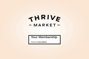 Kuinka peruuttaa Thrive Market -jäsenyys – TechCult